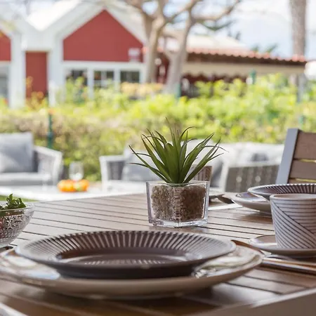 Deluxe Maspalomas Jardín Privado Barbacoa