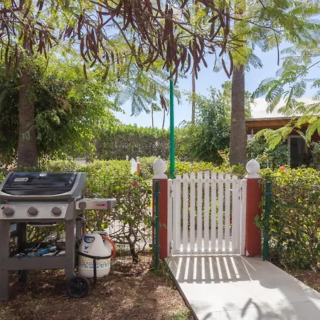 Apartamento Deluxe Maspalomas Jardín Privado Barbacoa